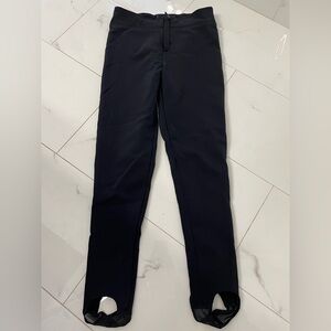 Schoeller ski pants stirrups technical gear by Boulder size 10 black